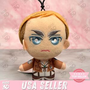 Attack on Ttan Erwin Plush Keychain Tomonui Assort Series 2 - US SELLER NEW